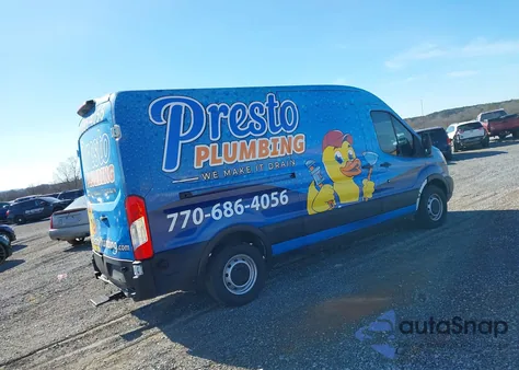 2019 Ford Transit-250 z USA, uszkodzony, nr VIN 1FTYR2CM9KKA58750